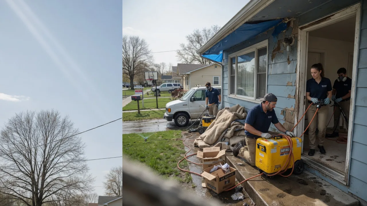 Basement Flood Cleanup in Springdale, MT near me